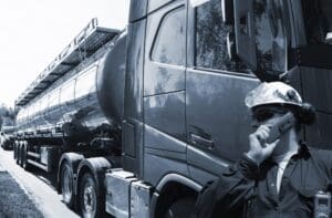 fuel and oil truck